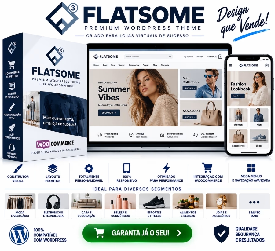 Flatsome | Tema Premium para WordPress e WooCommerce